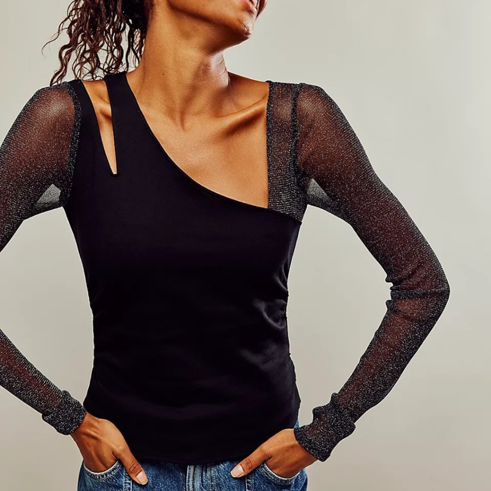 Free People Janelle Layered Top